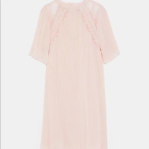 ZARA Pleated Dress